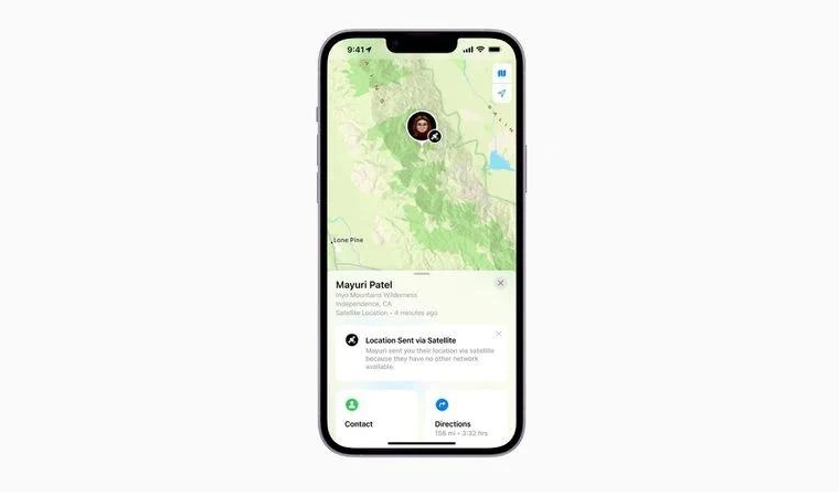 清河门苹果14维修分享iPhone14系列中 FindMy功能通过卫星分享位置方法教程 